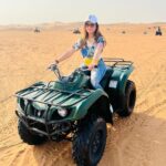 Janani Ashok Kumar Instagram - There’s no ‘right’ time, there’s just time & what you do with it. I’m busy making memories, one such memory from my last year’s trip to Dubai 🇦🇪 - #dubai #desertsafari #makingmemories Desert Safari Dubai