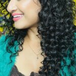 Janani Ashok Kumar Instagram - How do you guys rate this curly hair on a scale of 10? Should I do it again? Comment your thoughts 💭 Chennai, India
