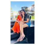 Janani Ashok Kumar Instagram - Travelling back in time to one of our favourite memories of 2022 😇💫🌸 #familytime @keetsmakeoverboutique @visnu.sarwin @santhanalakshmiashok Sheraton Grand Chennai Resort & Spa