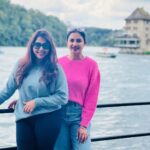 Janani Ashok Kumar Instagram – 💗💓💞
#switzerland #myforever #love Rhinefalls – Europe’s Largest Waterfalls