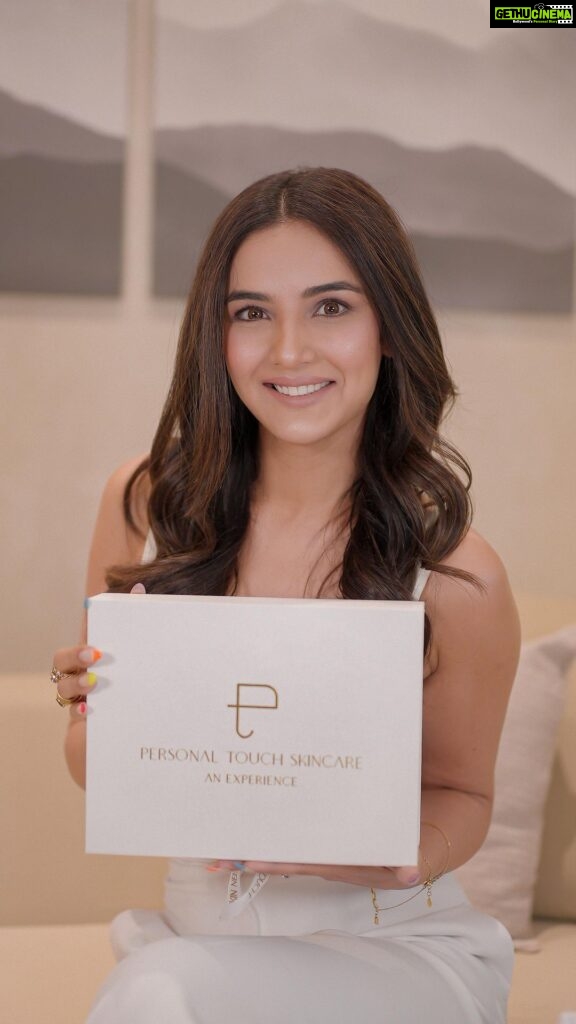 Jasmin Bhasin Instagram - Glowing skin is no longer just a trend; it’s a monumental moment in itself. With Personal Touch Skincare, you can embrace the real, fresh, naturally hydrated, and absolutely delicious skin you’ve always dreamed of! Their latest launch Aquarise Toner and Mist is an incredible formula that delivers up to 72 hours of intense hydration from the very first use. Its lightweight formula is a blend of exotic botanical extracts, designed to balance natural oil production, enhance skin microrelief, and promote skin restructuring. In Frame - @kritids I can’t help but express my deep admiration for them! If you haven’t tried their products yet, I’ll suggest you must to indulge in unparalleled #SkinLove!
