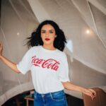 Jasmin Bhasin Instagram - Thanda thanda cool cool 😜 #cocacolaorme #picturebooks #photo Shot by @bharat_rawail styled by @ankiitaapatel hair&makeup by @taskeen_c