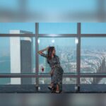 Jasmin Bhasin Instagram – Literally the “High Tea” ☕️

300 metres up high with 360 degree view of city’s splendid skyline 😍
#afternoontea #conradetihadtowers #observationdeckat300 #tasteofhilton 
@conradetihadtowers @observationdeckat300 
#findyourpace #inabudhabi @visitabudhabi Conrad Abu Dhabi Etihad Towers