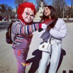 Jasmin Bhasin Instagram – Swipe left to see , Meri jaan chucki se kisne bachaayi 😂 Parque del Retiro