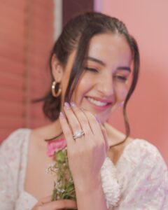 Jasmin Bhasin Instagram - Best thing that ever happened❤ 

Celebrating love with ORNAZ solitaire diamond rings is just what I’ve always dreamt of and getting one on Valentine's has made it even more special. 😍

Swipe left to get a closer look at @ornaz_com stunning ring design and get ready to fall in love💍❤
.
.
@ornaz_com
.
.
.
.
.
.
.
.
.
.
.
#ornaz #ornazengagementrings #ornazdiamonds #ornazrings #jasminbhasin #jasmin #aly #jasly #jaslyforever #issaidyes #valentines