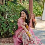 Jasmin Bhasin Instagram - Haldi ready in @anitadongre styled by @prameetdivya 📸 @studiophotopalace