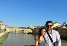 Jasmin Bhasin Instagram - You are my blessing who never fails to leave any stone unturned for my happiness. From the trip to the surprise birthday party last night , you made sure to make my birthday memorable. Being with you is my favourite & safest place to be @alygoni ❤️ Firenze, Tuscany, Italy.