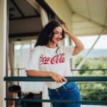 Jasmin Bhasin Instagram - Thanda thanda cool cool 😜 #cocacolaorme #picturebooks #photo Shot by @bharat_rawail styled by @ankiitaapatel hair&makeup by @taskeen_c