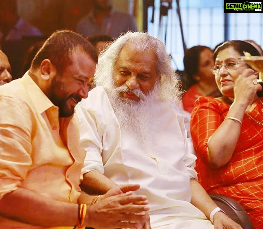 Jayaram Instagram - Happy #83 birthday dasetta 😇😍