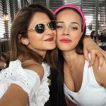 Jennifer Winget Instagram - Picking up where we left off! 🔗Rock solid!👯‍♀️ @shubzie love you long time! 🫶