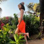 Jennifer Winget Instagram - Palm Trees and the Ocean Breeze I am feeling…well, tropical. #ShakeYourPalmPalms 🏝️ Pousada by the Beach