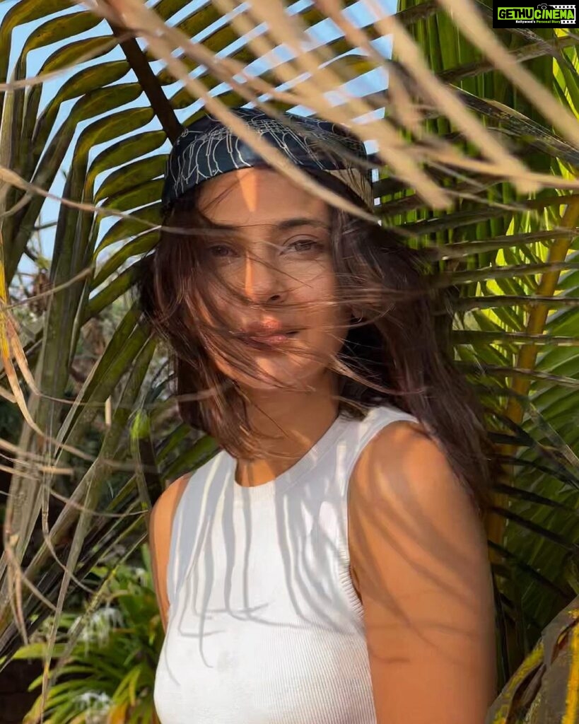 Jennifer Winget Instagram - Find me under the palm🌴 Pousada by the Beach