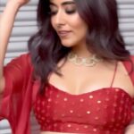 Jonita Gandhi Instagram - Nutella sea salt cookies. Salty yet sweet. That’s it. That’s the caption. MUA @prakatwork Styled by @jaineeebheda Outfit @therightcut Jewels @gi.ti.india Footwear @stoffastyle