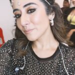 Jonita Gandhi Instagram - Once upon a time in Malaysia ✨ PS shoutout to whoever made that big “JONITA LOVE” sign ilysm thanks you made my day ✌🏼 #OnceUponATime Denim Look Styled By @saumyathakur #styledbysaums Outfit @khhouseofkhaddar Neckpiece @inezeofficial Rings @blingthingstore Style Asst. @jassatsky Hair & Makeup by @thestyles_bysha 🎥 @rp3825