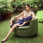 Jonita Gandhi Instagram - Limited edition ✌🏼 For: @thecandymag Creative Director: @farrahkader Photographed by: @shreyansdungarwal Styling by: @style_tubbies Makeup & Hair Artist: @kanika_arrora Assistant stylist: @vipulalala Words by: @tanishka.juneja Location: @grandhyattmumbai Artist PR: @kushprbrand Alliance partner: @volokal Wearing Juniper Bustier Top and Cape: @november_noon Sambalpuri Ikat Skirt with high slit: @larrarh_ Fine Jewelery: @shobhashringar Amber Colour-block Slingback: @heelandbucklelondon #Candymagin