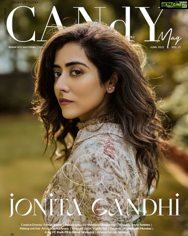 Jonita Gandhi Instagram - Be your authentic self. It's really important for you to get to know yourself, your likes, dislikes, strengths and weaknesses, and more importantly, what makes you feel good. ~ Jonita Gandhi In a special segment with us, Jonita Gandhi, Known to the Indo-Canadian community as Toronto’s Nightingale, vocalist who took music lovers worldwide by a storm, talks about independent music, toxicity on social media, favourite singer to collaborate with, her acting debut, and much more. To Read More ~ Hit the link in bio to download your copy. Published in Vol 21, June’22 𝐼𝓈𝓈𝓊𝑒 Featuring: @jonitamusic Creative Director: @farrahkader Photographed by: @shreyansdungarwal Styling by: @style_tubbies Makeup & Hair Artist: @kanika_arrora Assistant stylist: @vipulalalala Words by: @tanishka.juneja Location: @grandhyattmumbai Artist PR: @kushprbrand Alliance partner: @volokal Alberta Printed Satin Shirt: @labelritukumar Mom Jeans: @onlyindia Cowrie Under Bust Corset: @nidzign Tropical in The Wood Choker: @houseofdoro Strappy Heel Sandals : @heelandbucklelondon #CANdYMAGIN #FashionEditorial #Mood #Editorial #photography #Curated #BeFierce #Fashion #marketingdigital #digitalmarketing #followforfollowback #likesforlike #fashion #luxurylifestyle #lifestyle #luxury #fashionable