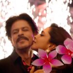 Jonita Gandhi Instagram - I defff fell in love with @deepikapadukone all over again in #Jawan 😍. And I’m FOREVER an @iamsrk fan so this one’s special! Faraatta / Pattasa / Galatta out now! Thank you @anirudhofficial & team for having me on all three versions of this fun track!!! @arijitsingh @badboyshah @nakash_aziz @therukural