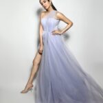 Jonita Gandhi Instagram - 💎 For @feminaindia x @mamaearth.in #beautifulindians Photo @amey_ghatge Gown @brindasneha Jewelry @aurnument Stylist @nidhijeswani Makeup @glamourbeautybysu Hair @dwyessh_hairwizard