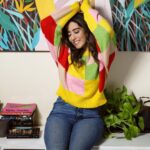 Jonita Gandhi Instagram – Before and after ☕️ 👉🏼
