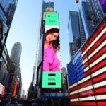 Jonita Gandhi Instagram - Missed me at Times Square a few days ago? CHAL, KOI NA 🦄 Thank you @spotifyindia for this very special feature!!! Honoured to be part of your Equal campaign. 💥♥️🚀 @treehousevht #chalkoina #jonitagandhi #girlpower