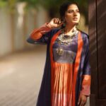 Joy Crizildaa Instagram - @srushtidangeoffl spotted in our Jane - jacket style dress | Styled by @joycrizildaa | #chandramukhi2 Tamara - Curated Lifestyle Store