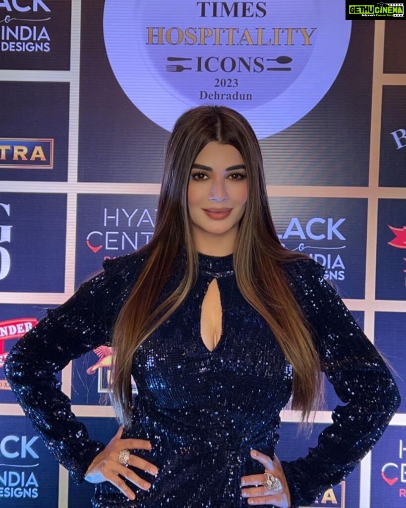 Kainaat Arora Instagram - Thank you @timesofindia For Having me As Your Prestigious Chief Guest And Main #Presenter At The Prestigious #TimesHospitalityIcons2023 #Awards Felicitating The #Achievers Of #Uttakhand #Dehradun #Mussoorie To the people who are Exemplary in contribution towards hospitality business 💕 . . Truly An Honour To Be part Of this Incredible #Award night by #TimesOfIndia #toi #AwardNight #kainnataroraa #kainaatarora #presenter #chiefguest #uttrakhand #cityoflove #hyattcentric #humbled #WorkTravel #workstories #trending #wirkscenes #giaks 🐎🐎🐎🐎🐎 . Talent manager contact : @business.manager_kainaat Dehradun The City Of Love