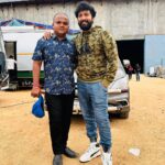 Kalaiyarasan Instagram - Schedule pack up #Ntr30 @jrntr sir @siva_koratala sir @rathnaveludop sir Thank you boys @karthik_makeup_artist @maratamilan_moorthi @aatipamulavenkatesh @sattabala7 ❤️❤️❤️❤️
