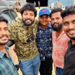 Kalaiyarasan Instagram - Schedule pack up #Ntr30 @jrntr sir @siva_koratala sir @rathnaveludop sir Thank you boys @karthik_makeup_artist @maratamilan_moorthi @aatipamulavenkatesh @sattabala7 ❤️❤️❤️❤️