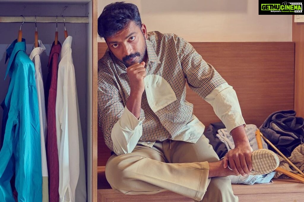 Kalaiyarasan Instagram - Styled by @joe_elize_joy Photographer @ashique_hassan Styling Assisted by @___ishaheeed____ Outfit @gullyfy_fashionists Video credits @jubin_vincent