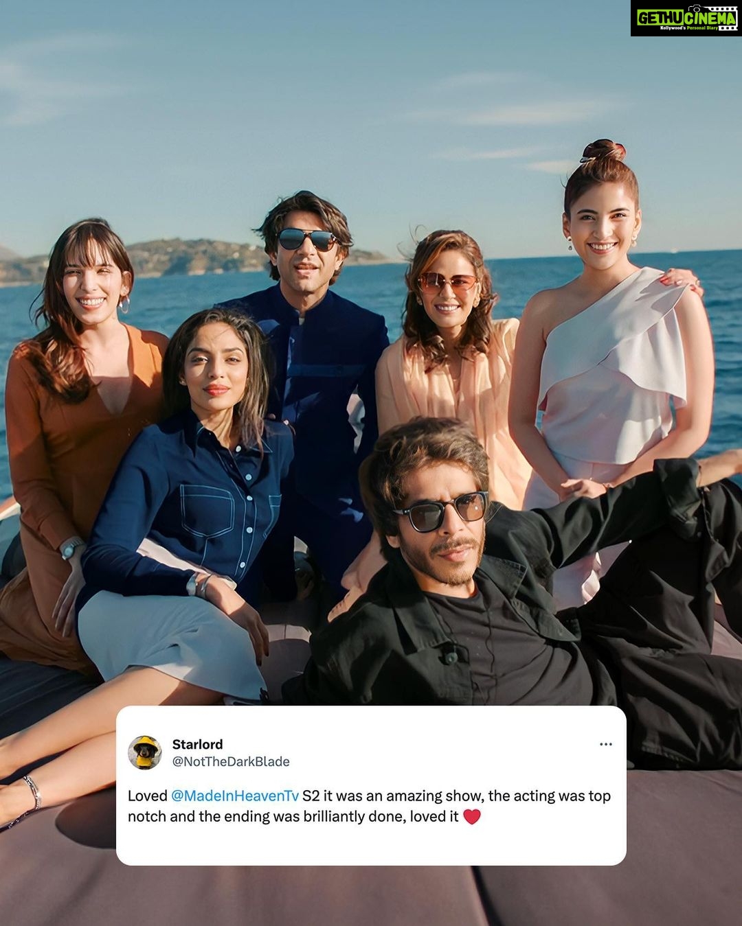 Kalki Koechlin Instagram - Thanks for all your loveđź’• #MadeInHeavenOnPrime S2 @primevideoin @madeinheaventv @sobhitad @arjun__mathur @jimsarbhforreal @kalkikanmani @shashank.arora @raghuvanshishivani @monajsingh @vijayraazofficial @ishwaksingh @trintrin @zoieakhtar @reemakagti1 @nityamehra19 @alankrita601 @neeraj.ghaywan @ritesh_sid @faroutakhtar @kassimjagmagia @angaddevsingh_ @vishalrr @excelmovies @tigerbabyofficial