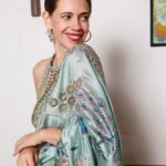 Kalki Koechlin Instagram - In the mood for celebration💕 #thatminilehenga #motherdaughter Clothes - @archanajaju.in Juttis - @fizzygoblet Jewellery - @isharya PR - @elevate_promotions Photo credits - @dinesh_ahuja