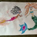 Kalki Koechlin Instagram - Damn, we mamas work hard so things can shimmer and shine. #julianmeetsariel #underdasea #strangebabyflamingo #saveourship #holdmyhandandwewillgoplaces