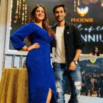 Karan Sharma Instagram - Had great time last night @phoenix_millennium @onimakashyap @sandeepdharma_official .. ❤️😎 ! . . . #newmall #pune #phoenixmall #karansharma #onimakashyap