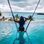 Karthika Nair Instagram - And so I turn a year wiser on an island far far away 🌊 Grateful for all the beautiful souls who have been a part of my magical journey🩵 #blessed 🧿