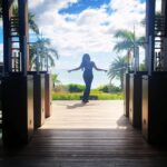 Karthika Nair Instagram - And so I turn a year wiser on an island far far away 🌊 Grateful for all the beautiful souls who have been a part of my magical journey🩵 #blessed 🧿