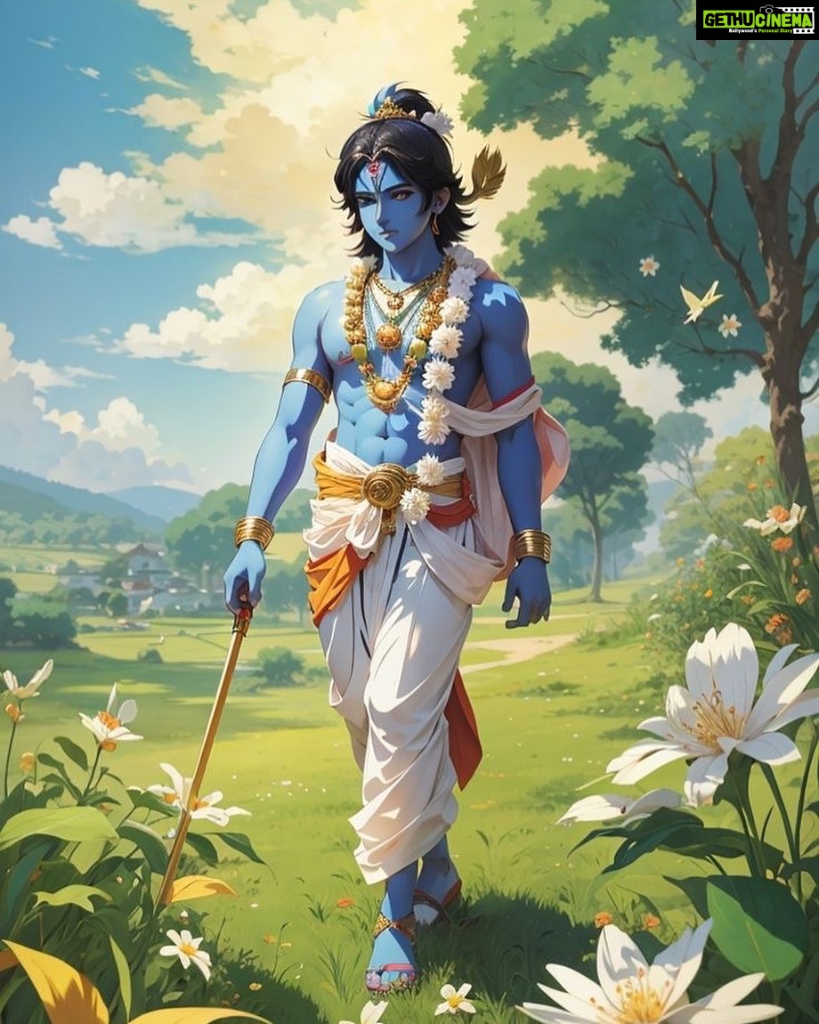 Kashish Singh Instagram - "KRISHNA" Krishna is not just a name, it's our faith and hope..!! #krishnajanmashtami #krishnalove #krishnaconsciousness #radhakrishna #bellavitakashish 💛🙏🏻💛