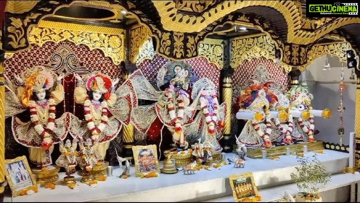 Kashish Singh Instagram - It is a spiritual oasis where one can find peace and solace amidst the chaos of the world. #divine #spirituality #krishnalove #harekrishna #bellavitakashish 🕉️🙏🏻🕉️ Madhuban, The Krishna Temple, Rishikesh