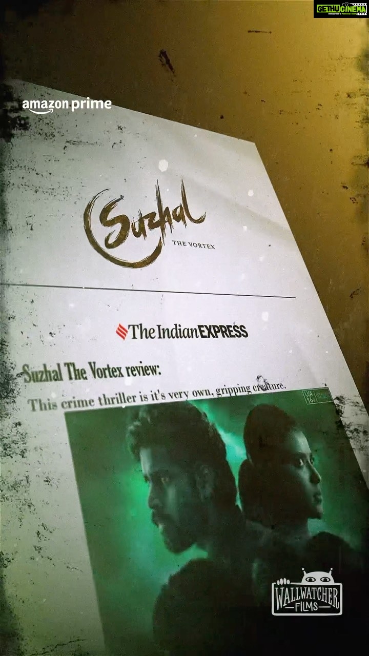 Kathir Instagram - 1 Year of #Suzhal @pushkar.gayatri @wallwatcherfilms @primevideoin @brammaofficial & @anucharan.m #Suzhal #SuzhalOnPrime @aishwaryarajessh sriyareddy @radhakrishnan_parthiban @samcsmusic @gowthamselvarajoffl @guha812 @mukes47 @editorrichardkevin.a @arunvenjaramoodu00 @poornima_ramaswamy