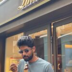 Kathir Instagram - Meant for each other🍦 . . . #Paris #icecream #Lindt #Throwback