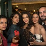 Kaveri Priyam Instagram - 🥂 To old friends and new memories made at this exquisite new place @queseraseramumbai ♥️ #aboutlastnight