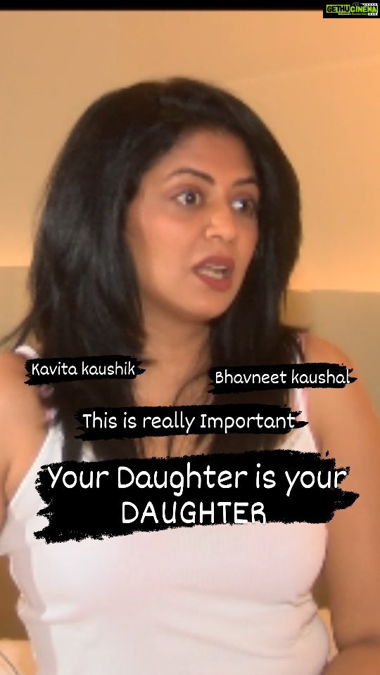 Kavita Kaushik Instagram - @ikavitakaushik You Said something which is really important ❣️❣️❣️ The daughter is a Daughter Full interview Soon On Abp Sanjha #kavitakaushik #latest #daughter #beti #thought #important #neverforget #parenting #actor #chandramukhichautala #fir #bhavneetkaushal
