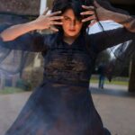 Kavita Kaushik Instagram – Which is your favorite scene from #carryonjatta3 ?? Mine is this one !!! Had a blast shooting it in a beautiful graveyard in the outskirts of London, felt such peace and serenity being there, almost felt like I belonged there 🧛‍♀️🧙🏼 #horror #witch #makingpotions