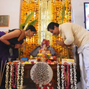 Kavita Kaushik Instagram - Ganpati Bappa Morya 🙏🙏🙏