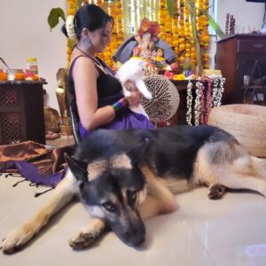 Kavita Kaushik Instagram - Ganpati Bappa Morya 🙏🙏🙏