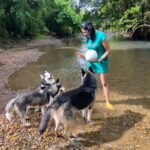Kavita Kaushik Instagram - Jungle, River and some 🐺🐺🐺