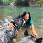 Kavita Kaushik Instagram – Jungle, River and some 🐺🐺🐺