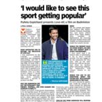 Kay Kay Menon Instagram - Glad and Humbled to witness the Pan India coverage of Love-All. This shows that when you've the intention to promote the Sport in Different Languages; People, Trend, Channels, Media appreciates that and promotes it organically. Thank you @gopichandpullela Sir and Thank you #Hyderabad for the Love you showed for #LoveAll #LoveAllIndiaTour #LoveAllHyderabad #LoveAllFilm #LoveAllMovie #LoveAllBadminton #LoveAllTrailer #LoveAll25August Hyderabad, India