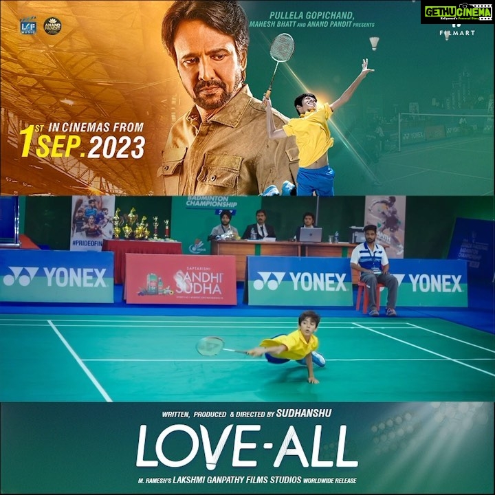 Kay Kay Menon Instagram - Get ready Indore! ‘Love-All,’ a movie by Indore’s very own Writer-Producer-Director @sudhanshu7s releasing on September 1st. A Badminton 🏸 Sports-Drama 🎥 endorsed by none other than the great P. Gopichand and seasoned director Mahesh Bhatt, Love-All speaks in 8 languages for world audience. To authenticate the efforts, more than 200 national-international players participated in the making of the Film. Critic ratings started coming out from today, *Four Stars* ⭐️⭐️⭐️⭐️by most critics, tremendous appreciation for a fresh film, proud moment for all of us. ‘Superb,’ ‘must watch,’ ‘heartening,’ ‘real cinema,’ ‘amazing performances,’ ‘fresh music,’ are the buzz words. Watch it for captivating Story! Watch it for amazing @kaykaymenon02 ! Watch it for mesmerizing Music! Watch it for sublime Poetry!….and above all, Watch it for breathtaking Badminton!! Make the spirit of creative Malwa shine on silver screen….from September 1st, in theatres! #LoveAll #LoveAll1September #LoveAll #LoveAll1September #Indore #IndoreCity #IndoriZayka #KayKayMenon #SudhanshuSharma