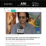 Kay Kay Menon Instagram - We are Glad to see various Media Platforms covering the news on our Sports Drama : LOVE-ALL See you all in Theaters on 01st September 2023 #LoveAll 🏸 #LoveAll1September #LoveAllFilm #LoveAllMovie #LoveAllBadminton #LoveAllIndiaTour #KayKayMenon #SwastikaMukherjee #SudhanshuSharma #NewRelease #Bollywood #SportsFilm #SportsMovie Mumbai - मुंबई
