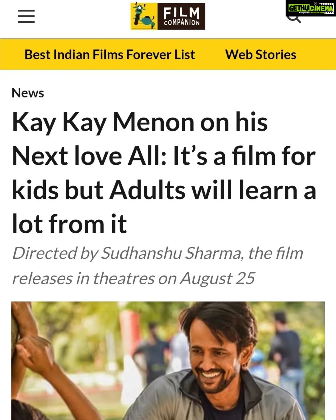 Kay Kay Menon Instagram - Here's some Press and Media Coverage our Love-All is getting. #LoveAll #LoveAllIndiaTour #LoveAllIndore #Indore #LoveAllHyderabad #LoveAllBhopal #Bhopal #Hyderabad #LoveAllFilm #LoveAllMovie #LoveAllBadminton #LoveAllTrailer #LoveAll25August #KayKayMenon #SwastikaMukherjee #SudhanshuSharma #NewRelease #Bollywood #SportsFilm #SportsMovie